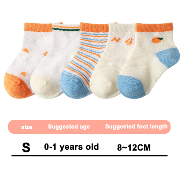 Sommer tynne stil mesh pustende sokker nye baby medium tube sokker baby sokker nyfødte sokker
