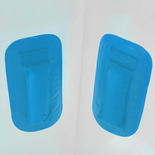 Uppblåsbar Kollisionskula PVC för Vuxna Barn Utomhus Lagspel Leksak 120cm Blå