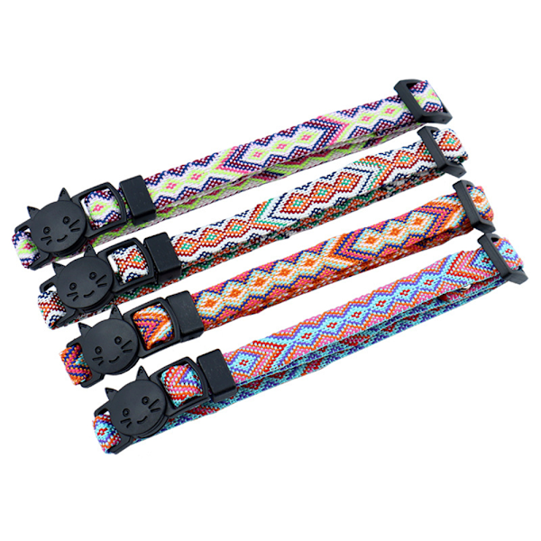 Blåbär husdjursdesign geometrisk designer hundhalsband