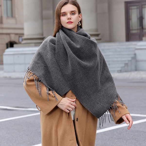 Vinterhalsdukar för kvinnor Pashmina Sjal Wraps för Aftonklänningar Stora Varma Mjuka Halsdukar, 66cm*180cm