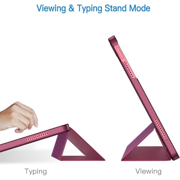 Etui til iPad (A16) 11./10. generasjon (2025/2022), Slim Stand Hard Back Case Auto Wake/Sleep-funksjon (Blå){FY} Blå[TT] Blå