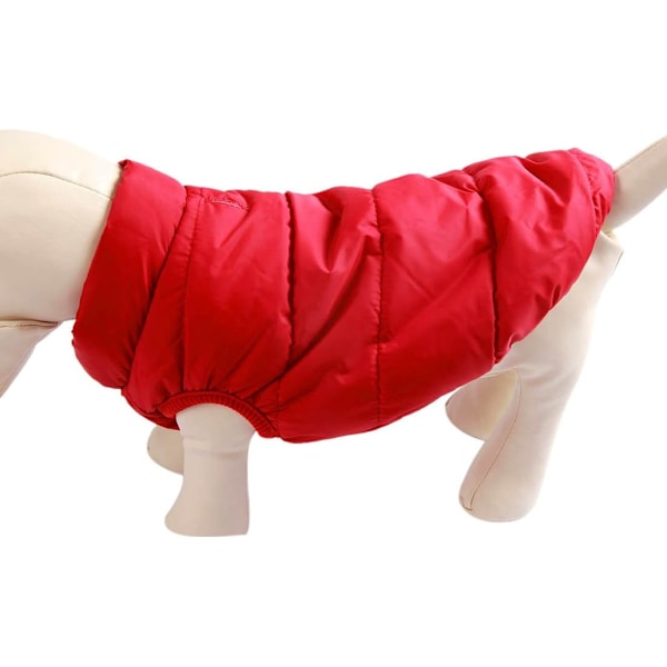 Fleecefodrad hundjacka, mycket varm för vinter och kallt väder, extra mjuk vindtät hundväst
