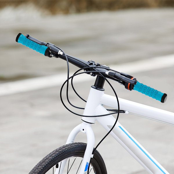 1 par Mountainbikegrepp Lås på, Halksäkra cykelstyre Grepp Dödskalle Mönster