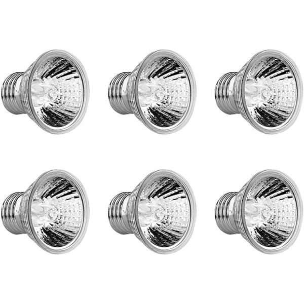 Skildpadde Varmelampe, UVA UVB 25W E27 Reptilpære Varmer Lampe til Reptil Akvarium Fuld Spektrum Halogenlampe til Reptiler, Firben, Skildpadder