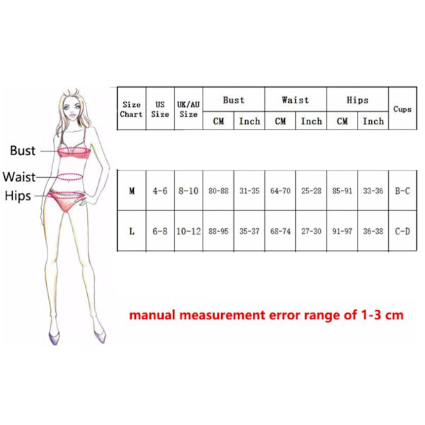Dam 2-delad Bandeau Bikini Badkläder Avtagbar axel Hög midja Baddräkt