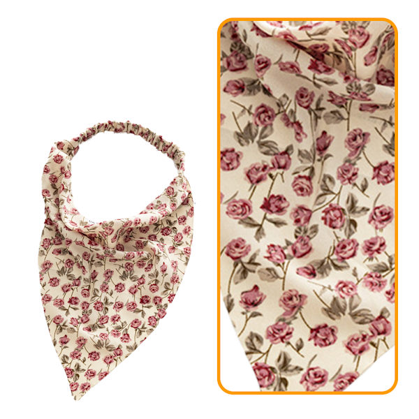 10 kpl Kukallinen Elastinen Hiustarvike Bandana Chiffon Hiushuivi Päännauha Päähuivit Naisille Tytöille Boho Hiustarvikkeet