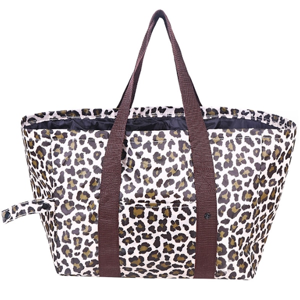 Blød Stor Utility Tote, Foldbar Genanvendelig Opbevaringspose Termisk Tote Taske til Kontorarbejder Picnic Vandreture Strand Fiskeri