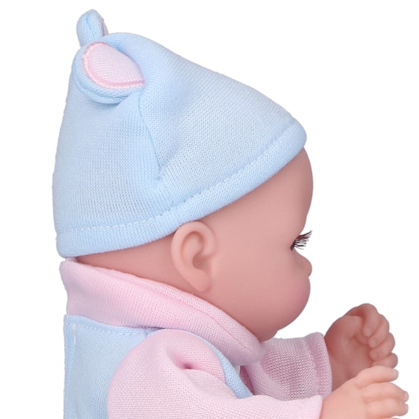 11 tum Babydocka Leksaker Mjuk Bedårande Rörliga Leder Återfödd Babydockor med Kläder #2