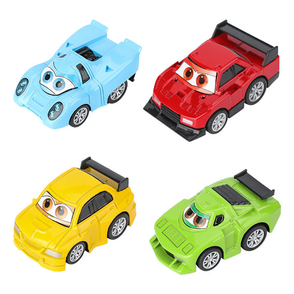 Mini-muoviset lasten lasten piirretty vetoauto-simuloitu valumuottiauto-lelusetti