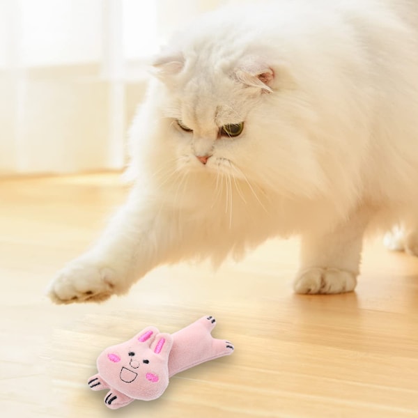 3 st söta katt leksaker kattunge interaktiva leksaker kattmynta leksaker inomhus kattmynta leksaker