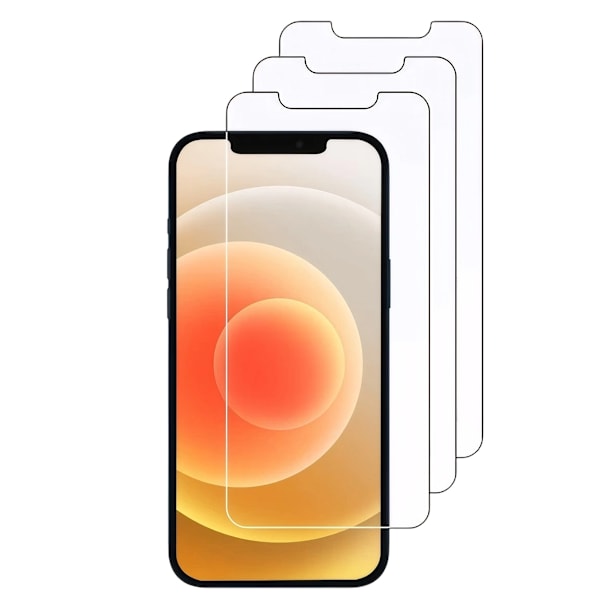 3 stk. Hærdet glas iPhone 11 Pro Max Skærmbeskytter Transparent