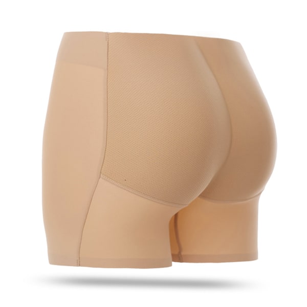 Kvinnors Butt Lifter Padded Underkläder Sömlösa Andningsbara Hip Enhancer Butt Lifter Kalsonger för Kvinnor Hudfärg XL