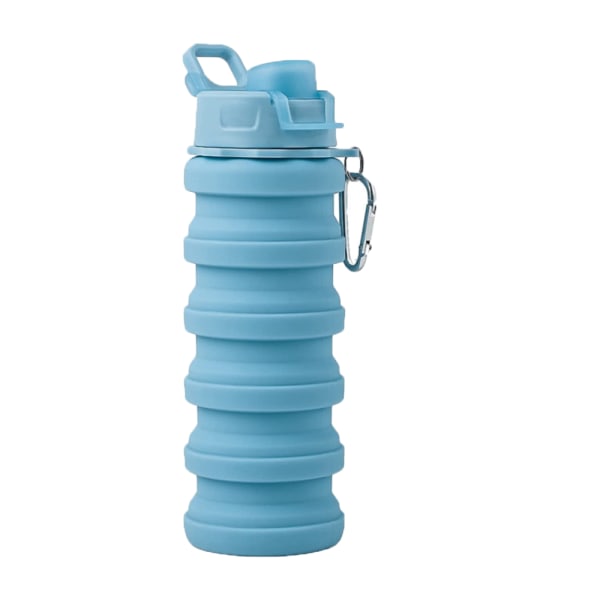 Silicone Foldable Water Bottles Kids - Hiking Travel Water