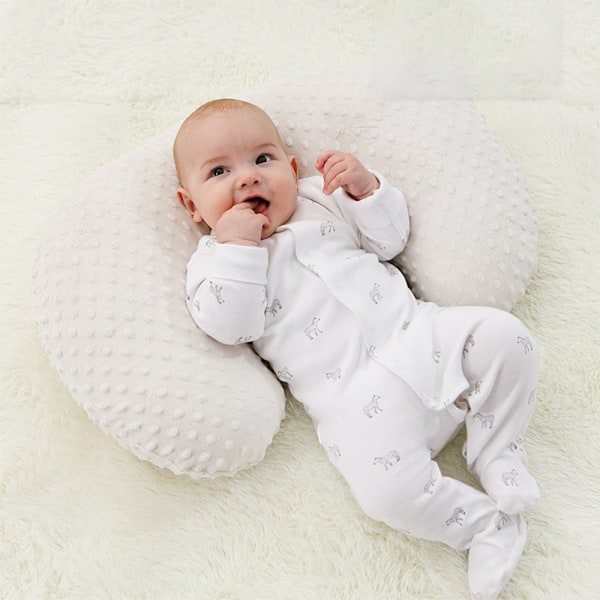 Amningskuddar och amnings- och flaskmatningspositionerare, babysupport, magetid