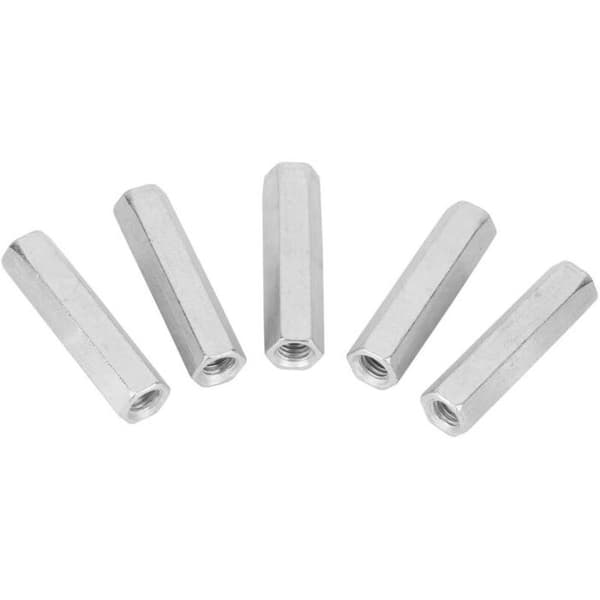 M8 x 50 mm kierreholkki – 5 kpl, sinkitty hiiliteräs, kuusikulmainen