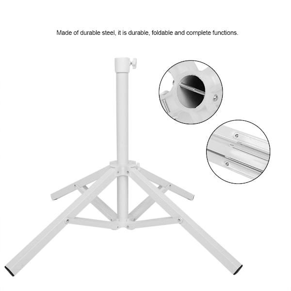 Solskjerm Stativ for Hage, Sammenleggbar, Foldbar, For Hageparasoll