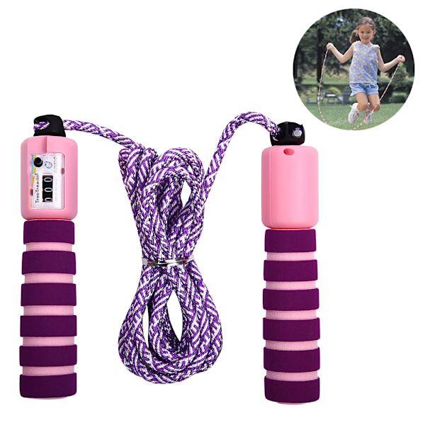 Hopprep, Trasselfri med Kullager Snabbhopprepkabel, Justerbara Hopprep för Träning eller Fitness, Justerbart Hopprep för Träning