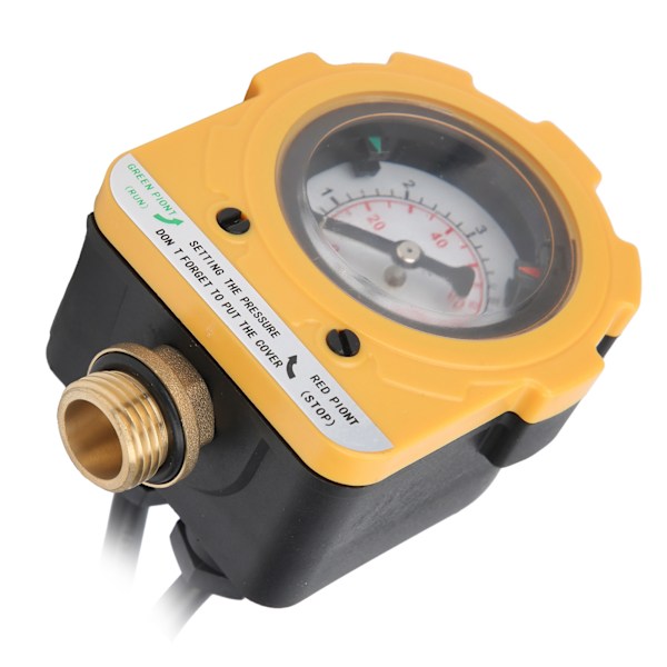 Vandpumpetrykregulator Automatisk Elektronisk Justerbar Afbryder E06‑1500 30AUS Stik AC110V