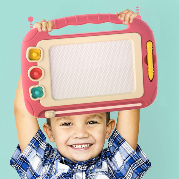 Sletbar magnetisk tavle til husholdningen, baby farve graffiti tablet
