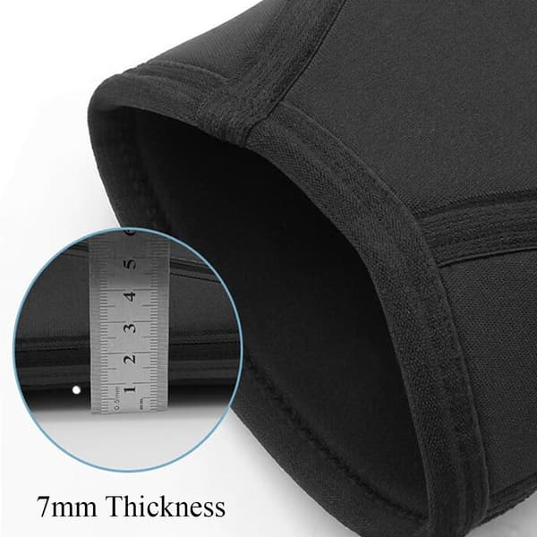 7 mm Neopren Knäskydd Andningsbart Knäskydd för Tyngdlyftning Utomhussporter