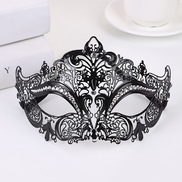 Maskeradmask för kvinnor, ögonmask för fest, bal, kostym, Mardi Gras, retro masker