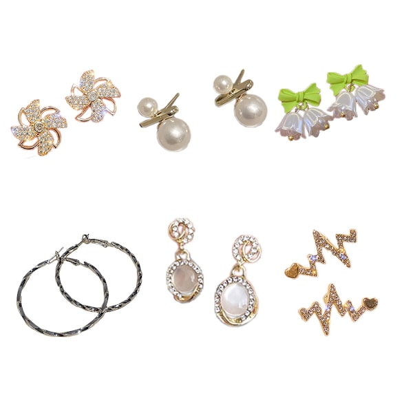 Fine øreringe, små enkle temperament studs, sølv nål øreringe