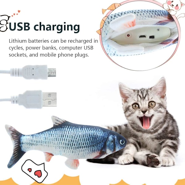 Leksaksuppsättning för fisk katt, simulerad fiskform docka interaktiva husdjur kudde tuggleksaker tugga bit sparka tillbehör realistiskt utseende katt kicker fiskleksak för katt