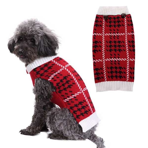 Vinter hundetøj kæledyrs sweater jule kæledyr tøj vinter varm hund sweater