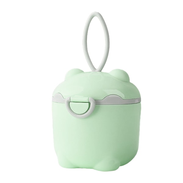 Baby Formula Dispenser, Bärbar Mjölkpulver med Skopa och Bärhandtag