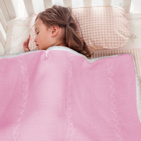 Babyteppe til å swaddling, multifunksjonell sovepose for baby