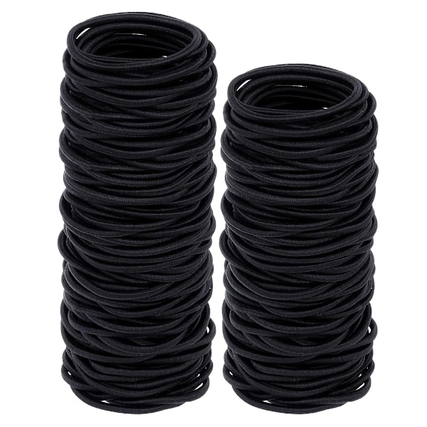 4 mm paksu hiuslenkki värillinen elastinen hiuslenkki Elastinen hiusnauha hiuslisävarusteet