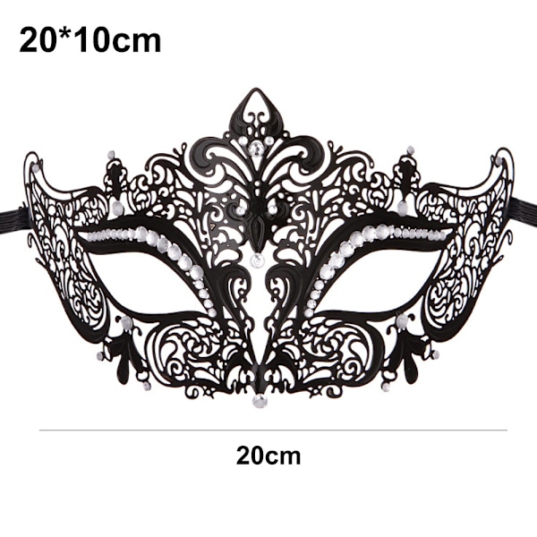 Maskerademaske for kvinner, øyemaske for fest, ball, kostyme, karneval, retro masker