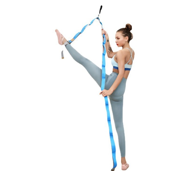 Yogastrap för Stretching, Ländryggsmärta Relief Stretching | Tålig Icke-elastisk Nylonrem
