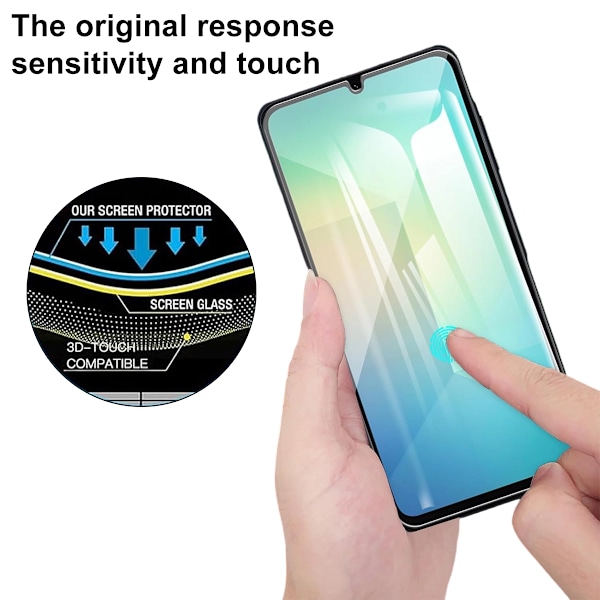 2-Pack Samsung Galaxy A41 - Skärmskydd i Härdat Glas