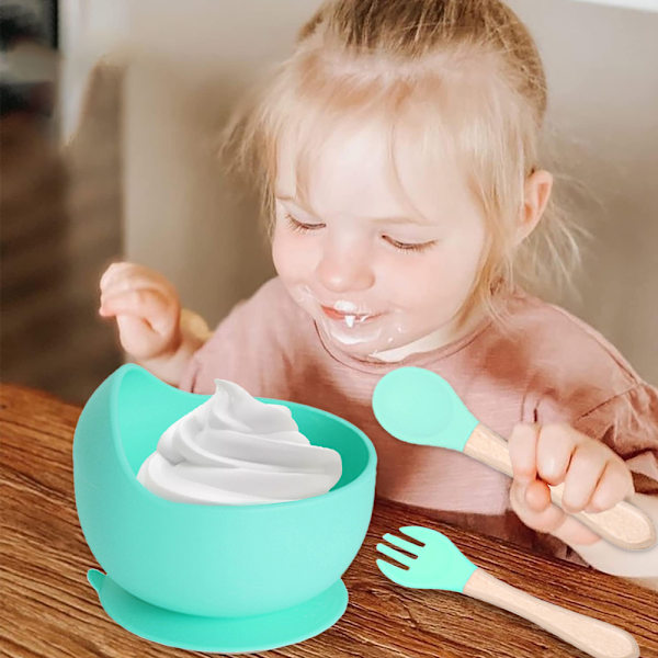 Silikon Baby Sugkoppar Halksäkra Extra Stark Sugbas med Hållbar och Fast Skål | Perfekt för Spädbarn