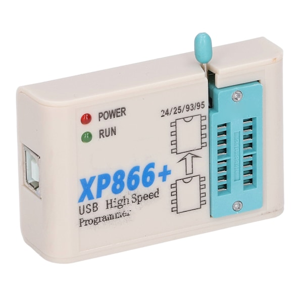 XP866 Hög Hastighet SPI FLASH Programmerare BIOS Chip USB Programmeringskit för 24 25 93 EEPROM