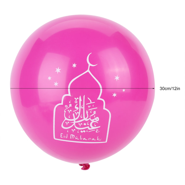 12st Bright Color Latex Ballonger Heminredningsdekorationer för