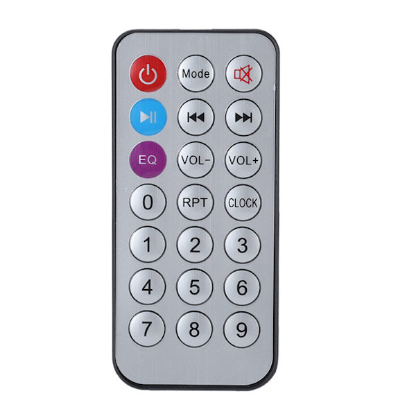 02EBT-DX Bilhandsfree Samtalsdekoderkort Bluetooth Fjärrkontroll (Svart)