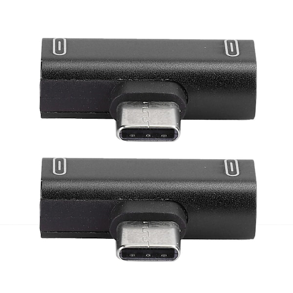 2 x  Type-C Audio Charger Adapter