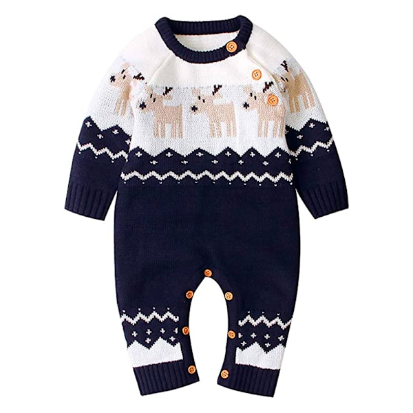 Babyjultröja, Toddler Rensa Kläder, Långärmad
