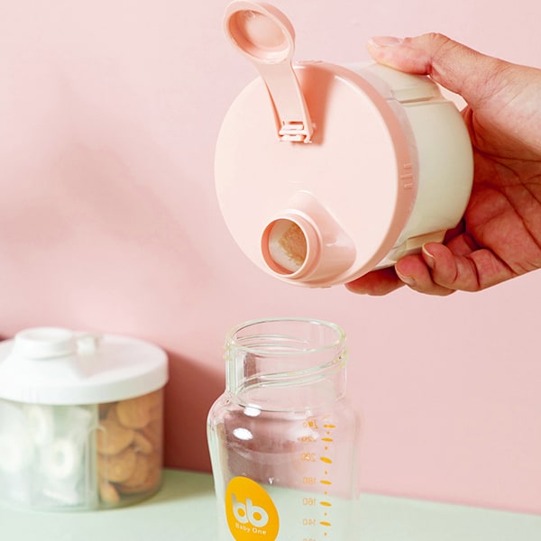 Dispenser för spädbarn utomhusresor, Spädbarnsmjölksdispenser, Formelbehållare