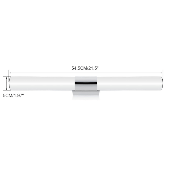 14W Moderne Veggmontert Baderomsspeil LED-lampe (Varmt Lys)