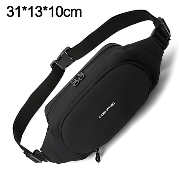 Midjeväsk Ryggsäck Fanny Pack för Män & Kvinnor Höft Bum Bag med Justerbar Rem