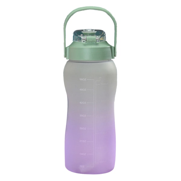 Water Bottle with Straw,Ensure You Drink Enough Water Daily for