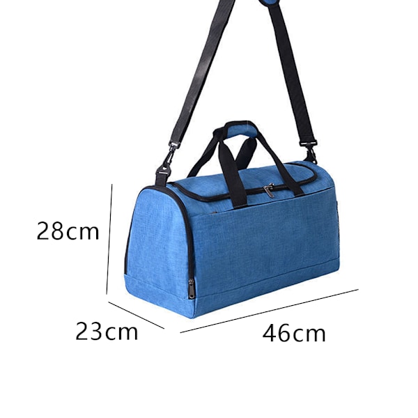 Gym Rejsetaske, Vandafvisende Carry-on Duffel Taske til Rejser for College Studerende