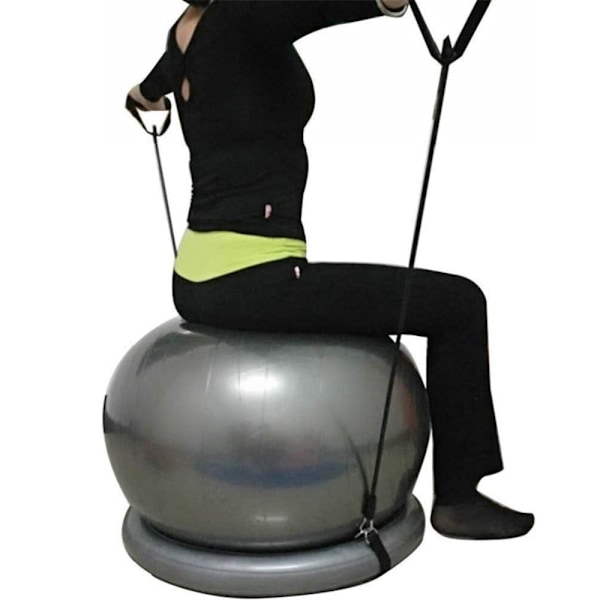 Yoga Boll Basering Fixerad Bas för Yoga, Pilates, Gym, Kontor och Hemträning