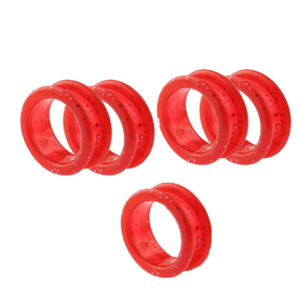 10 stycken frisör saxar fingerringar passar för frisör saxar