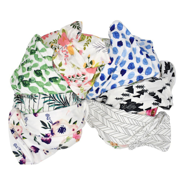Ammeputetrekkpakke for babygutt eller babyjente | SHOPBOP dinosaurer og marineblå prikker