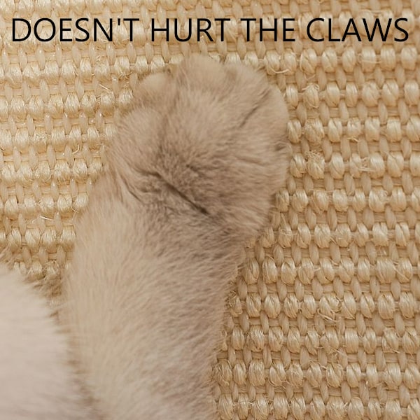 1 st sisal kattklösbräda 20*40cm/25*50cm/30*60cm slipning kattklosbräda sisalbräda