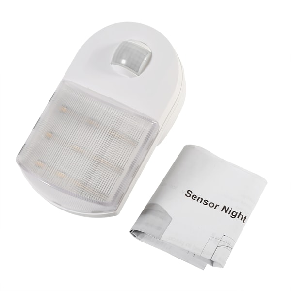 Bevægelses-Infrarød Sensor Indendørs Soveværelse Gang Entré LED Natlys Lampe EU Varmt Lys